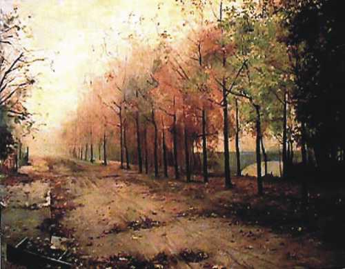 Marie Bashkirtseff Autumn oil painting image